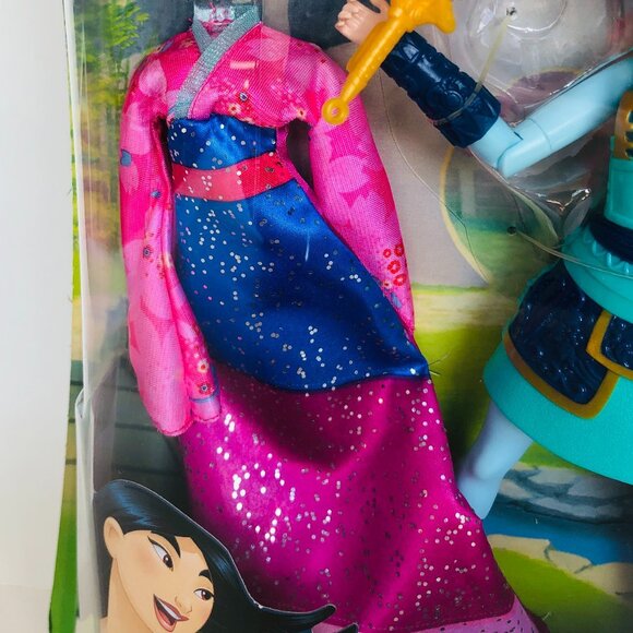 New in Box-Hasbro Disney Princess Fearless Adventures Mulan - Picture 9 of 16